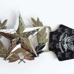 Set of 2 MENS BELT BUCKLE-Bottle Opener